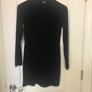 Velvet Chocolate Brown Dress